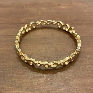 Kate Spade Heart Bangle - Gold - Never Worn